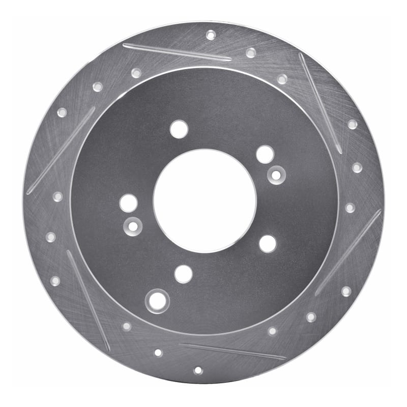R1 Concepts — R1 01-16 Hyundai Santa Fe Rear Right Drilled & Slotted Silver Brake Rotor
R1 Brake Rotor Drill