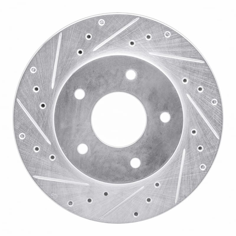 R1 Concepts — R1 78-81 Pontiac Firebird Rear Left Drilled & Slotted Silver Brake Rotor
R1 Brake Rotor Drill