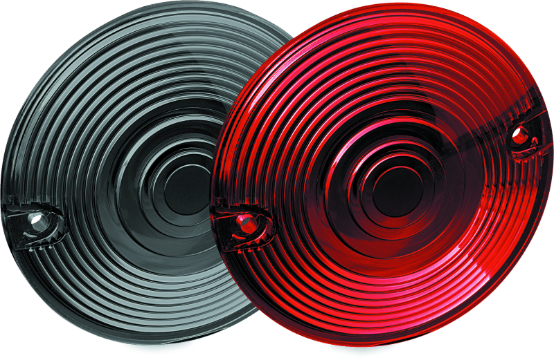 Kuryakyn — Kuryakyn Red Lenses For Flat Turn Signals