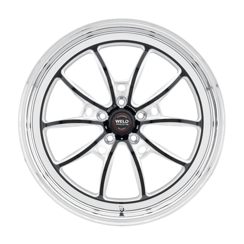 Weld — Weld S80 18x11 / 5x115 BP / 6.1in BS Black Wheel (High Pad) - Non-Beadlock