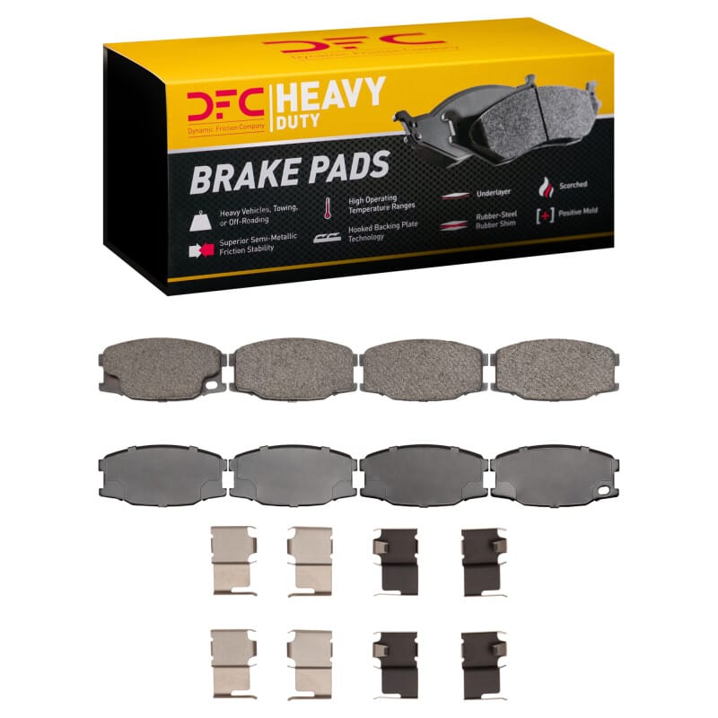 DFC — DFC 95-04 Mitsubishi Fuso FE Rear/Front Heavy Duty Pads and Hardware Kit
DFC Brake Pad Set