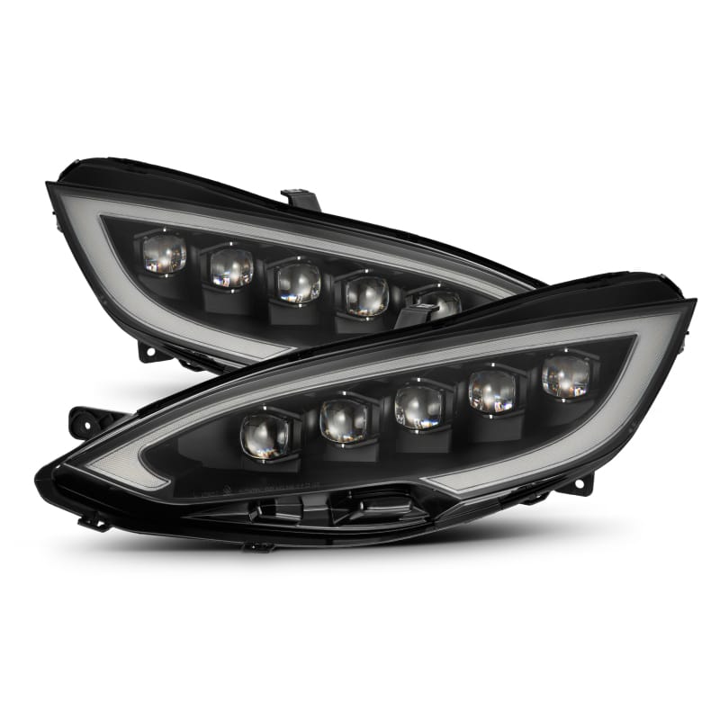 AlphaRex — AlphaRex 12-21 Tesla Model S NOVA-Series LED Proj Headlights Blk w/Activtn Light & Seq.Sig / SB DRL
Projector Headlights