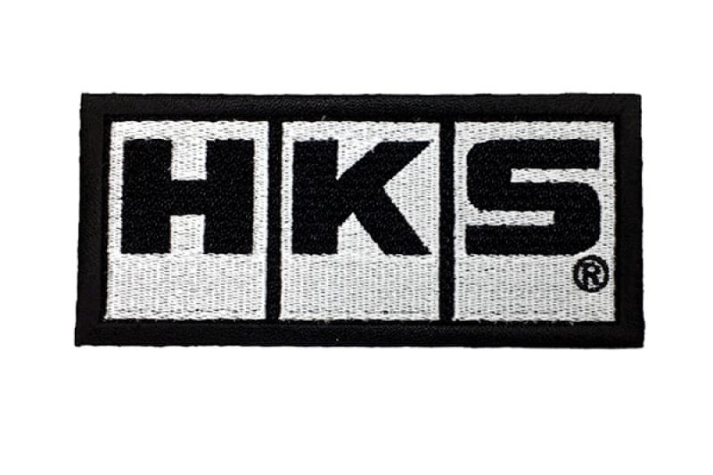 HKS — HKS PATCH HKS W105 WHITE