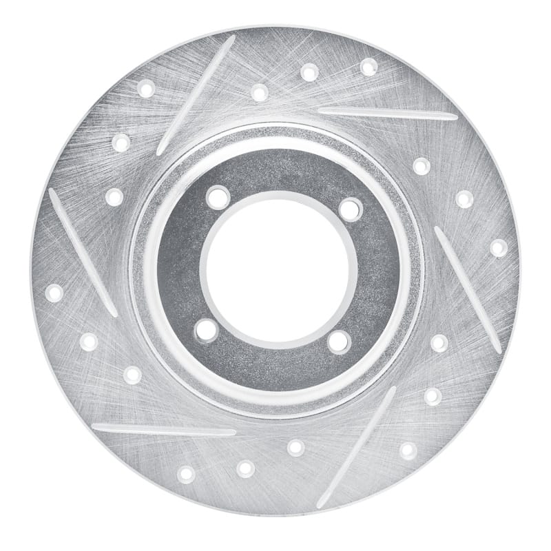 R1 Concepts — R1 81-84 Toyota Starlet Front Left Drilled & Slotted Silver Brake Rotor
R1 Brake Rotor Drill