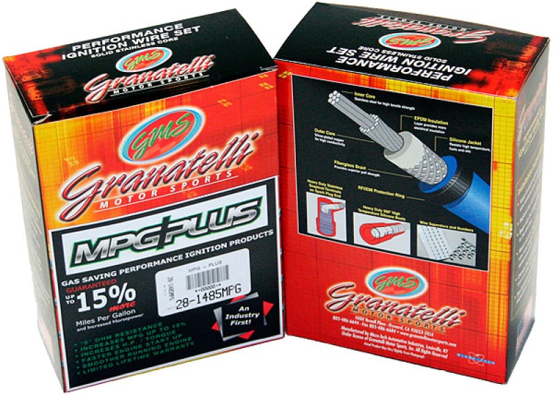 Granatelli Motor Sports — Granatelli 92-92 Pontiac Grand Am 6Cyl 3.3L Performance Ignition Wires
Spark Plug Wire