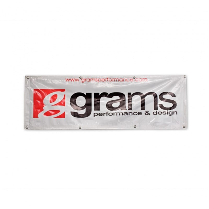 Grams Performance — Grams Performance 60in x 20in Vinyl Shop Banner - Silver
Banner