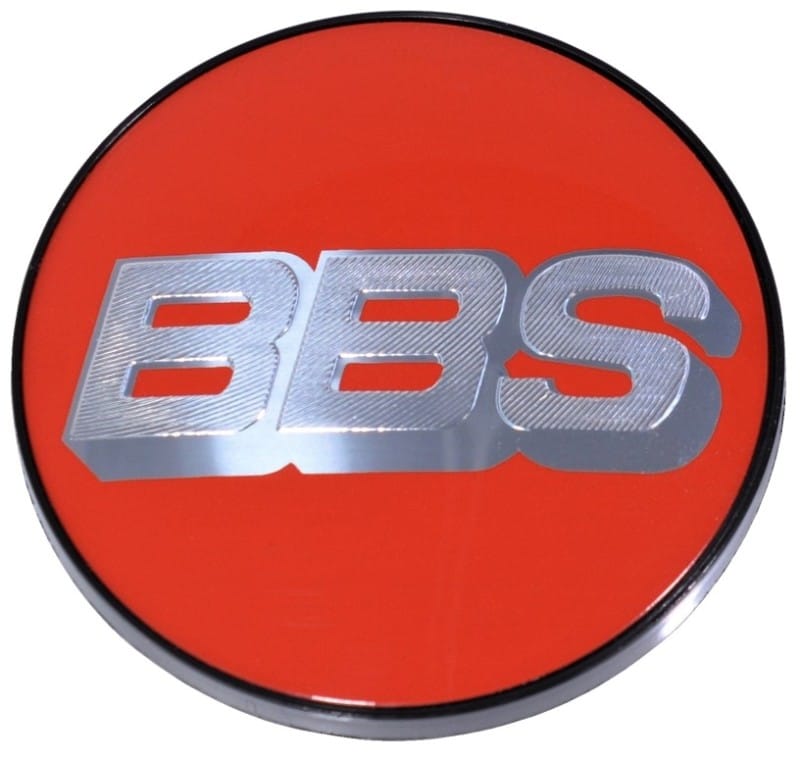BBS — BBS Center Cap 56mm Red/Silver