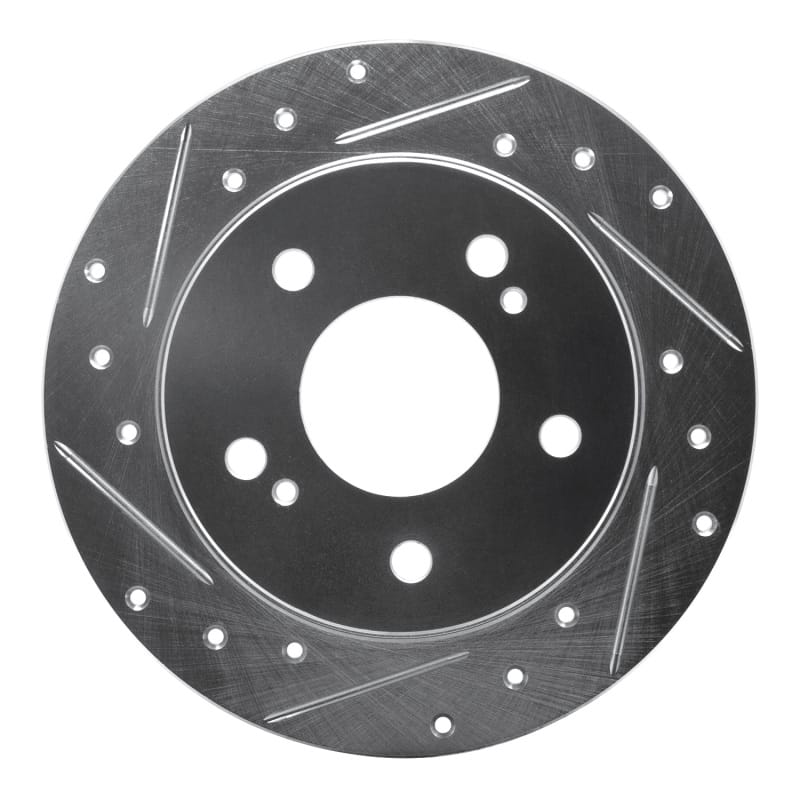 R1 Concepts — R1 94-98 Nissan 240SX Rear Left Drilled & Slotted Silver Brake Rotor
R1 Brake Rotor Drill