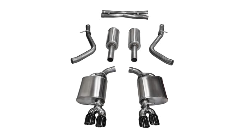 CORSA Performance — Corsa 2015-2017 Dodge Challenger Sport Cat-Back Dual Rear Exit with Twin 3.5in Black Pro-Series
Exhaust