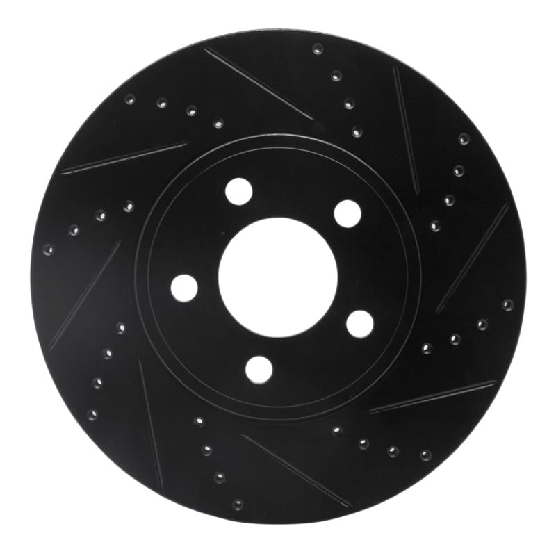 R1 Concepts — R1 03-11 Ford Crown Victoria Front Right Drilled & Slotted Black Brake Rotor
R1 Brake Rotor Drill