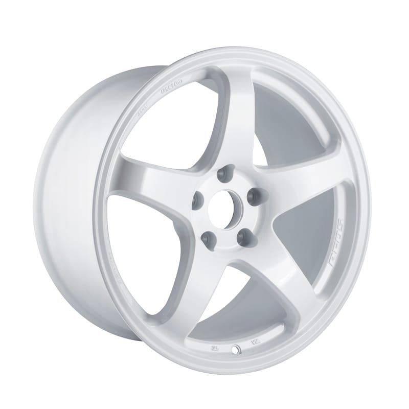 Enkei — Enkei PF05 17x9 5x100 40mm Offset 75mm Bore White Pearl Wheel