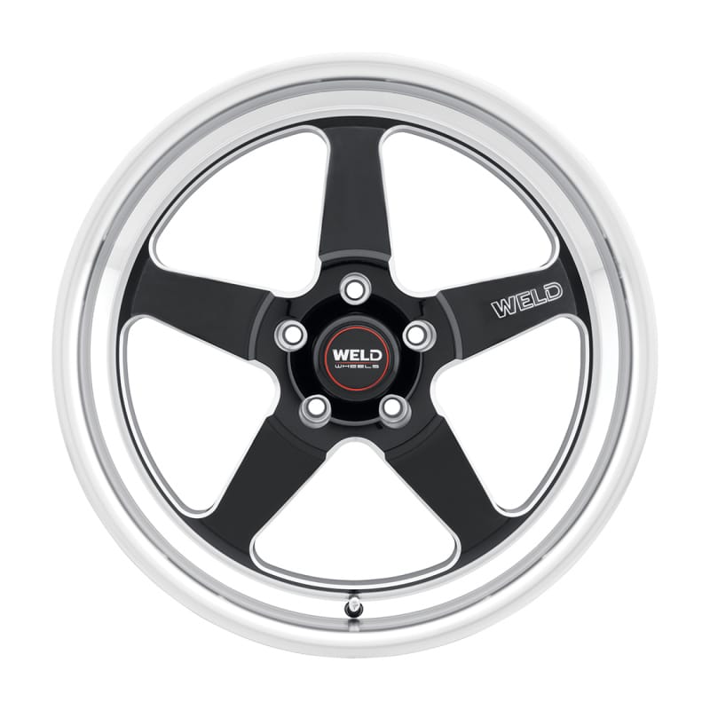 Weld — Weld S104 17X11 Ventura 5X127 ET-44 BS4.25 Gloss Black MIL Dia 78.1