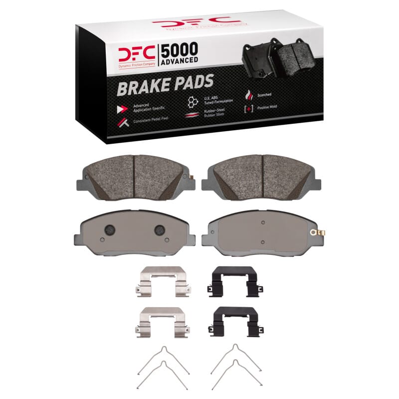 DFC — DFC 06-19 Hyundai Santa Fe XL Front 5000 Advanced Ceramic Brake Pads and Hardware Kit
DFC Brake Pad Set
