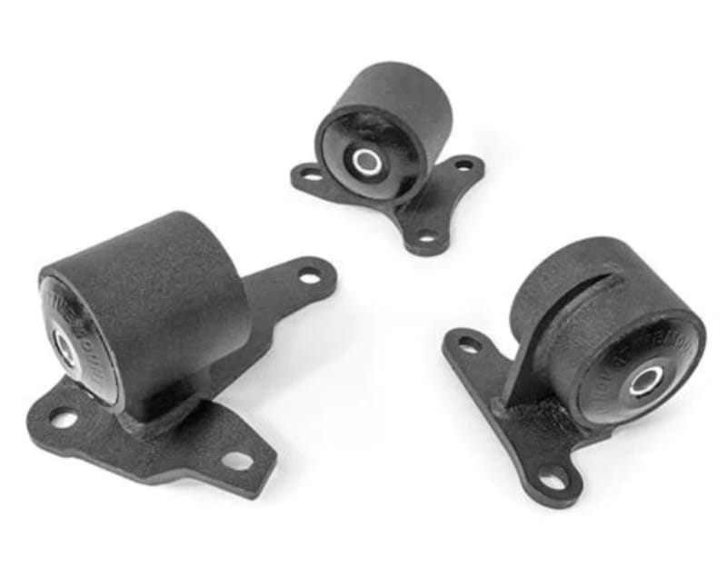 Innovative Mounts — Innovative 90-93 Accord H/F Series Black Steel Mounts 95A Bushings