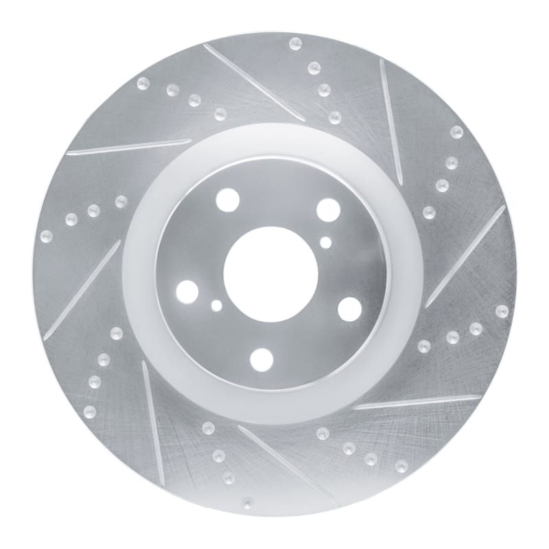 R1 Concepts — R1 09-11 Lexus IS350 Left Front Drilled & Slotted Silver Brake Rotor
R1 Brake Rotor Drill