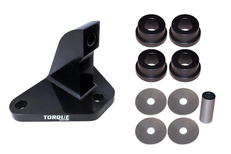 Torque Solution — Torque Solution Mustache Bar Eliminator w/ Urethane Bushings: Mitsubishi Evo 7/8/9 2001-2006