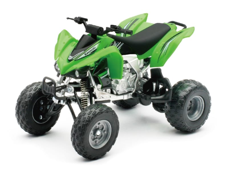 New Ray Toys — New Ray Toys Kawasaki KFX 450R ATV (Green)/ Scale - 1:12