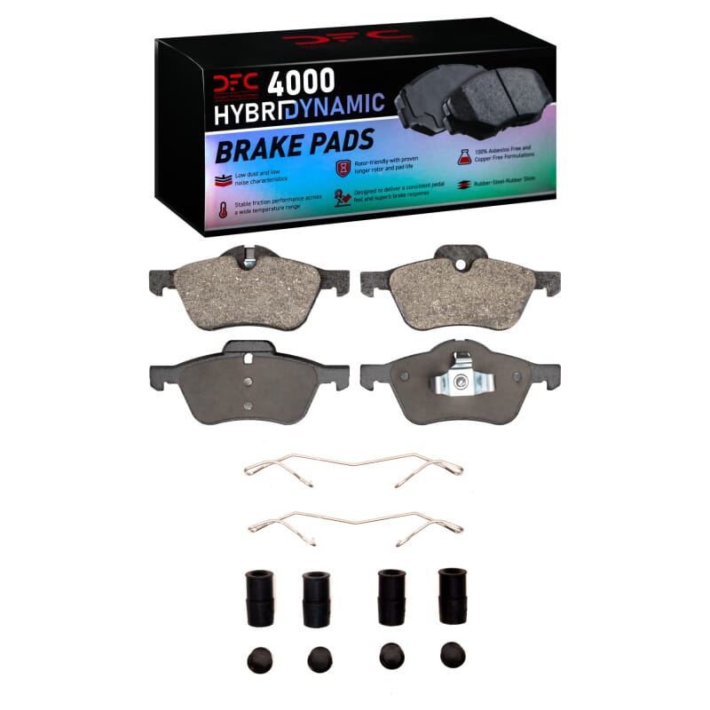 DFC — DFC 02-08 Mini Cooper (Excl Clubman) Front 4000 HybriDynamic Brake Pads and Hardware Kit
DFC Brake Pad Set
