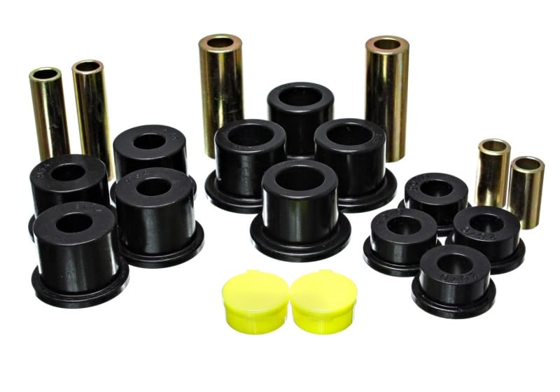 Energy Suspension — Energy Suspension 94-97 Ford F Super Duty Black Leaf Spring Bushing Set
Leaf Spring Bushing