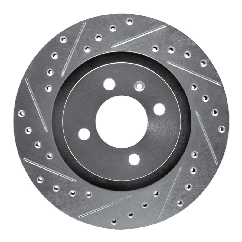 R1 Concepts — R1 90-93 Volkswagen Passat (USA/Canada) Front Left Drilled & Slotted Silver Brake Rotor
R1 Brake Rotor Drill
