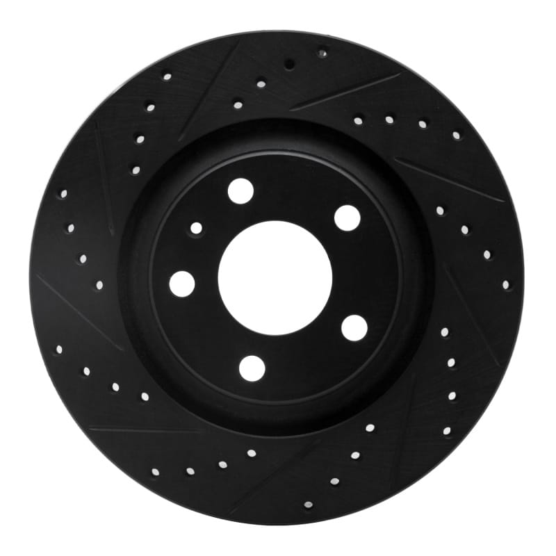 R1 Concepts — R1 04-09 Audi S4 Rear Left Drilled & Slotted Black Brake Rotor
R1 Brake Rotor Drill
