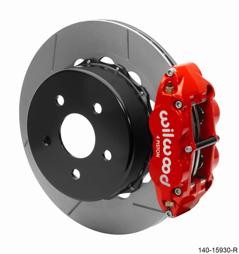Wilwood — Wilwood Superlite 4R Rear Brake Kit 14.00 Red 2018-Up Jeep JL w/Lines
BRAKE KIT