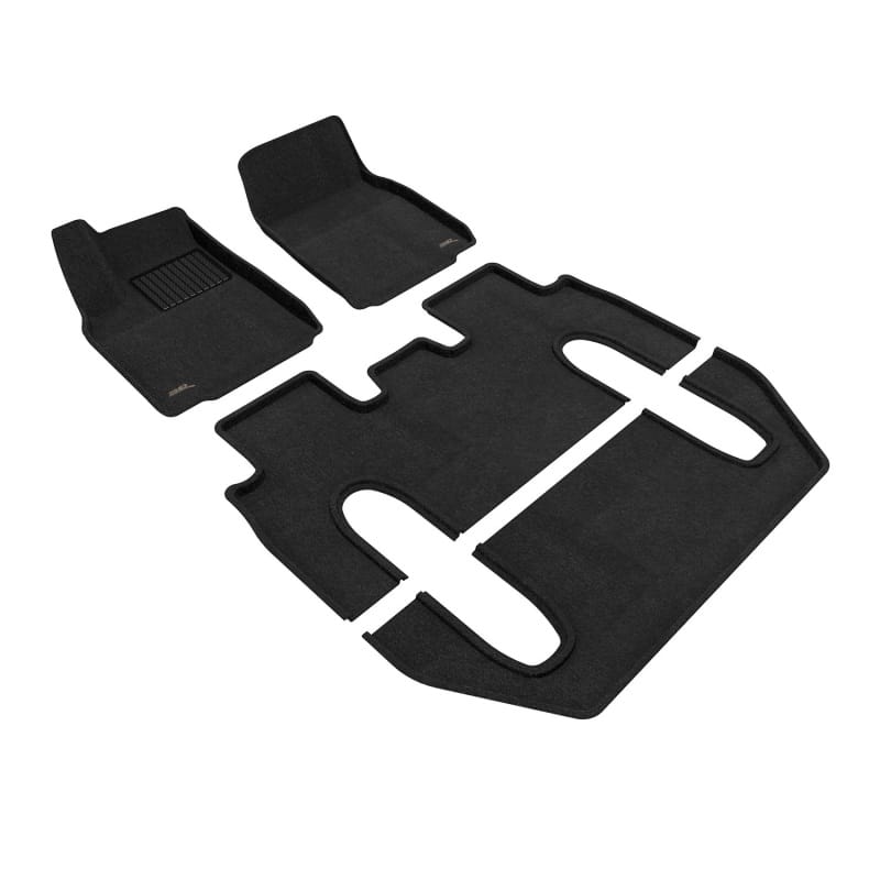 3D MAXpider — 3D MAXpider 22-24 Tesla Model X 6-Seat Elegant Black R1 R2 R3
Floor Mat Set
