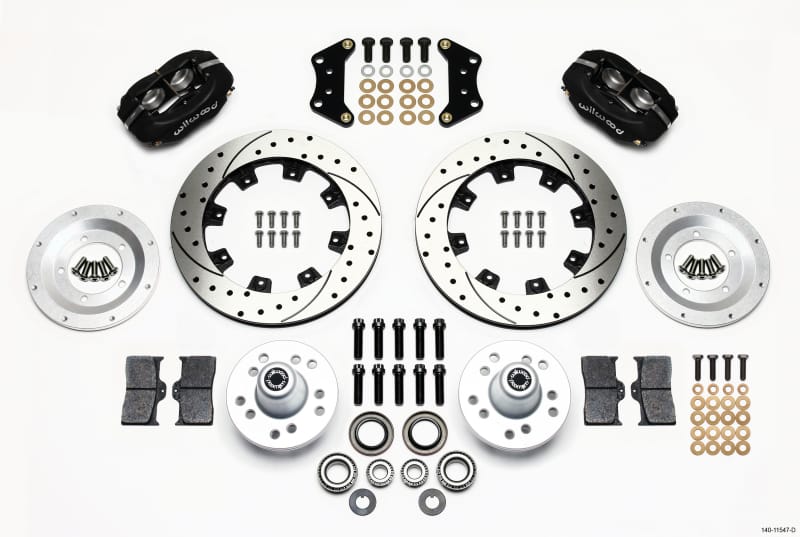Wilwood — Wilwood Forged Dynalite Front Kit 12.19in Drilled Magnum Force Drop Spindle
BRAKE KIT