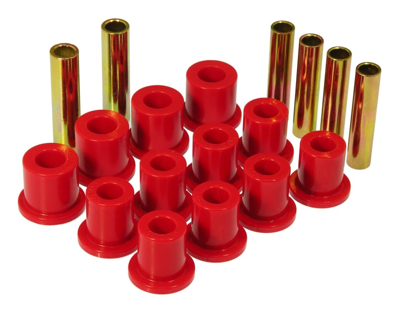 Prothane — Prothane 80-96 Ford Spring & Shackle Bushings - Red
SPRING/SHACKLE BUSH
