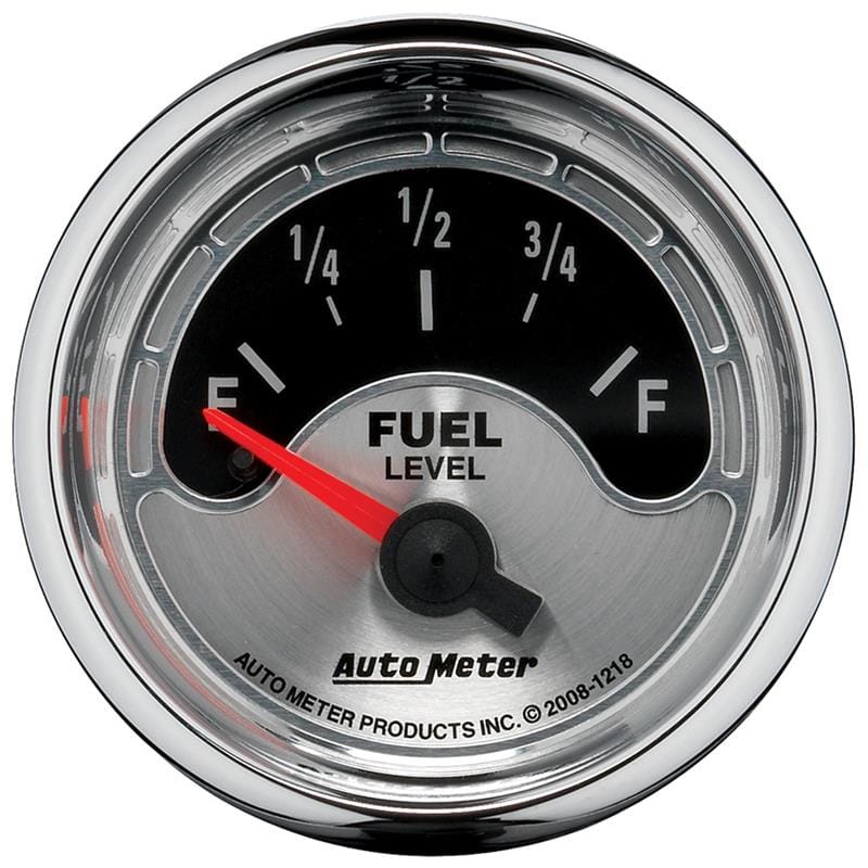 AutoMeter — Autometer American Muscle Gauge Fuel Level 2 1/16in 16e To 158f Elec American Muscle
GA 2" FUEL 16-158 AM