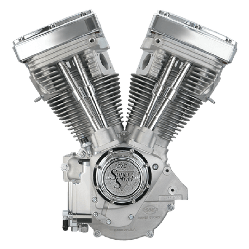 S&S Cycle — S&S Cycle 84-99 BT V80 Long Block Engine - Natural