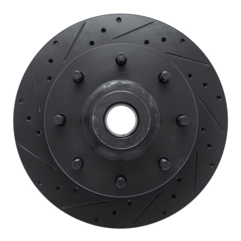 R1 Concepts — R1 78-81 Dodge B300 Van (71-74) / B300 (75-80) Front Left Drilled & Slotted Black Brake Rotor
R1 Brake Rotor Drill