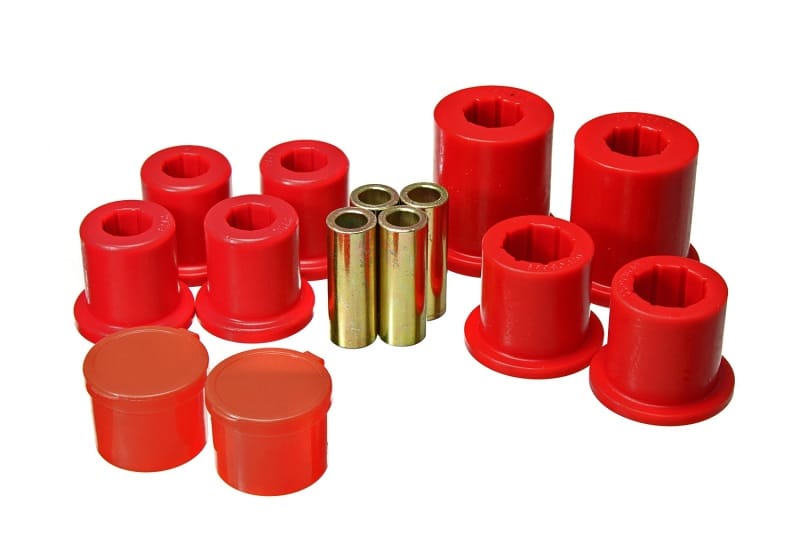 Energy Suspension — Energy Suspension 10-20 Toyota 4Runner/Lexus GX460 Front Control Arm Bushing Set - Red
CntrlArmBshngKt