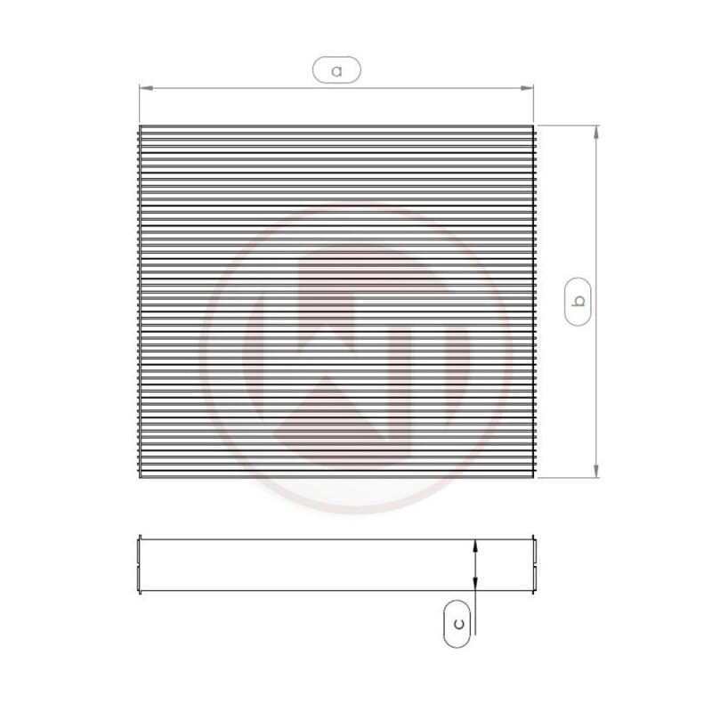 Wagner Tuning — Wagner Tuning 645x395x52mm Radiator Core