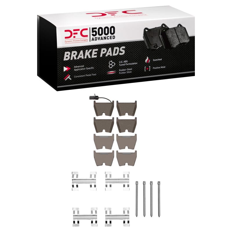 DFC — DFC 17-21 Audi R8 Front 5000 Advanced Low Metallic Brake Pads and Hardware Kit
DFC Brake Pad Set