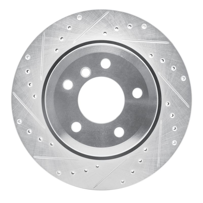 R1 Concepts — R1 06-10 BMW 530XI Rear Left Drilled & Slotted Silver Brake Rotor
R1 Brake Rotor Drill