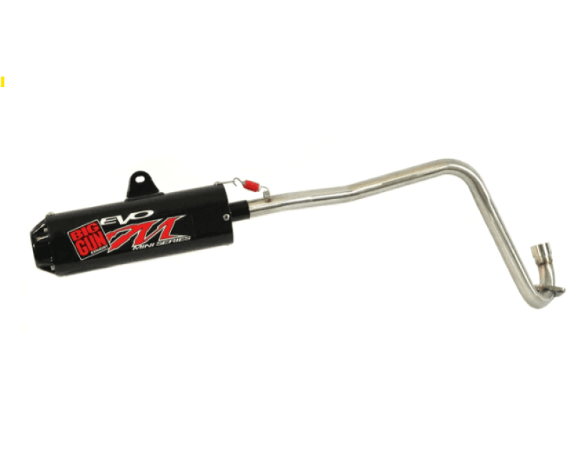 Big Gun — Big Gun 04-08 Yamaha Raptor 50 Evo M Series Black Out Full System Exhaust