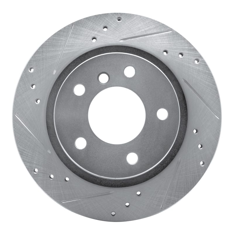 R1 Concepts — R1 2003-2008 BMW Z4 Rear Left Drilled & Slotted Silver Brake Rotor
R1 Brake Rotor Drill