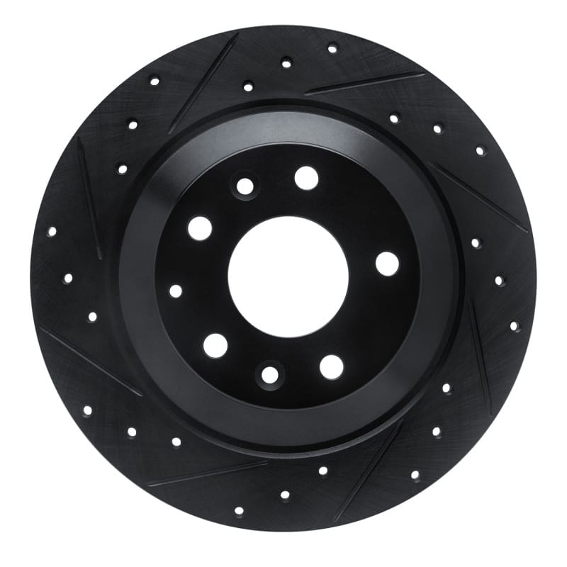 R1 Concepts — R1 13-25 Mazda CX-5 Rear Left Drilled & Slotted Black Brake Rotor
R1 Brake Rotor Drill