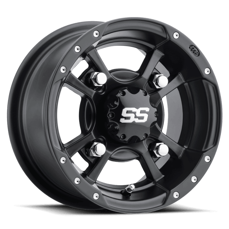 ITP — ITP SS 112 9x8 / 4x110 BP / 3+5 Offset Black Wheel