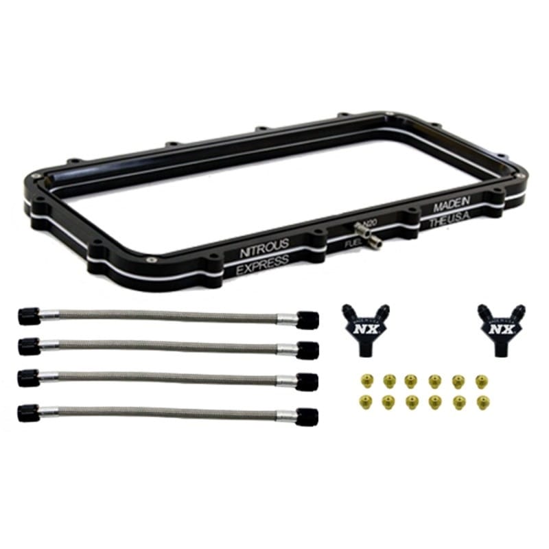 Nitrous Express — Nitrous Express Holley High Ram Plenum Nitrous Plate Conversion
Injector Plate
N2OPlate