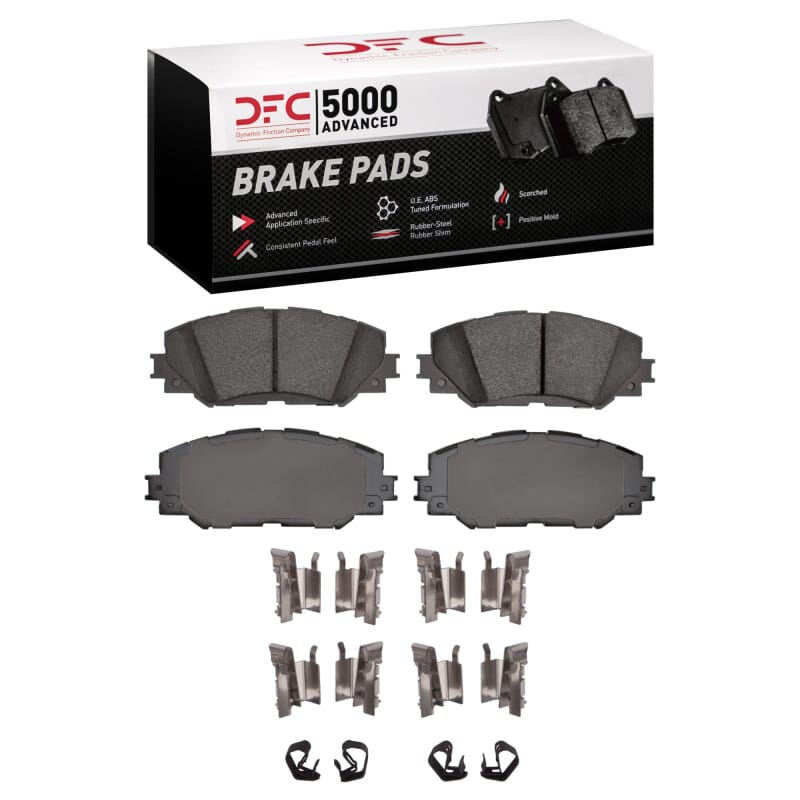 DFC — DFC 06-19 Lexus HS250H Front 5000 Advanced Ceramic Brake Pads and Hardware Kit
DFC Brake Pad Set