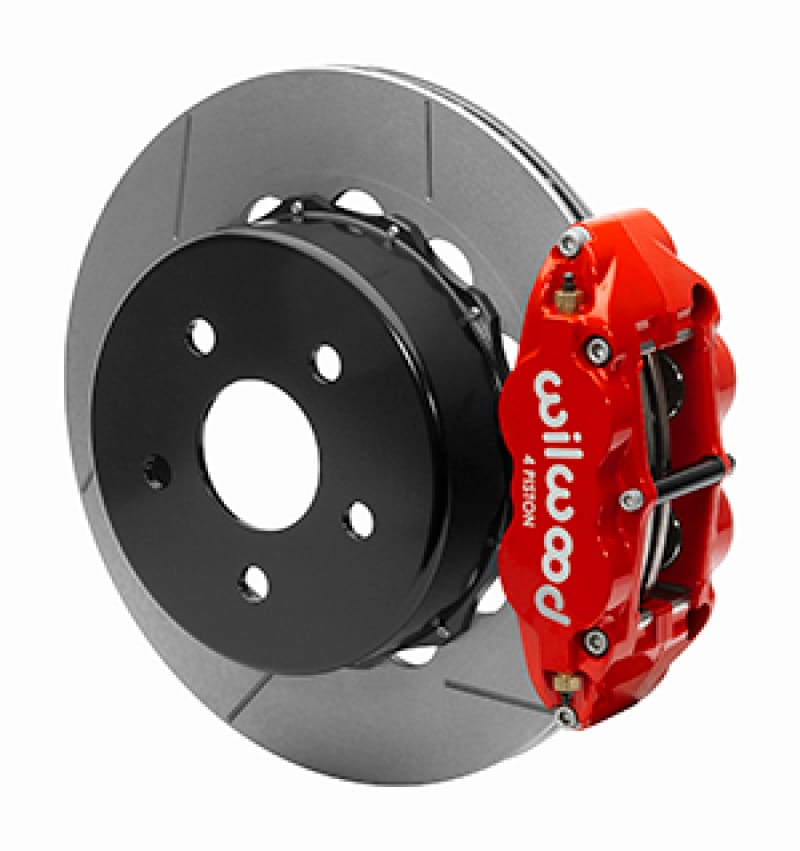 Wilwood — Wilwood 2020+ Jeep Gladiator (JT) Narrow Superlite 4R Rear Slotted Brake Kit 14.00in Red w/ Lines
BRAKE KIT