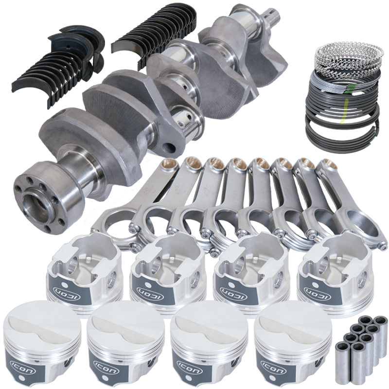 Eagle — Eagle Chevy LT1 350 1Pc 3.480in Crank 5.700in H-Beam -3.7cc 4.060in Pistons Rotating Assembly
Competition Assembly