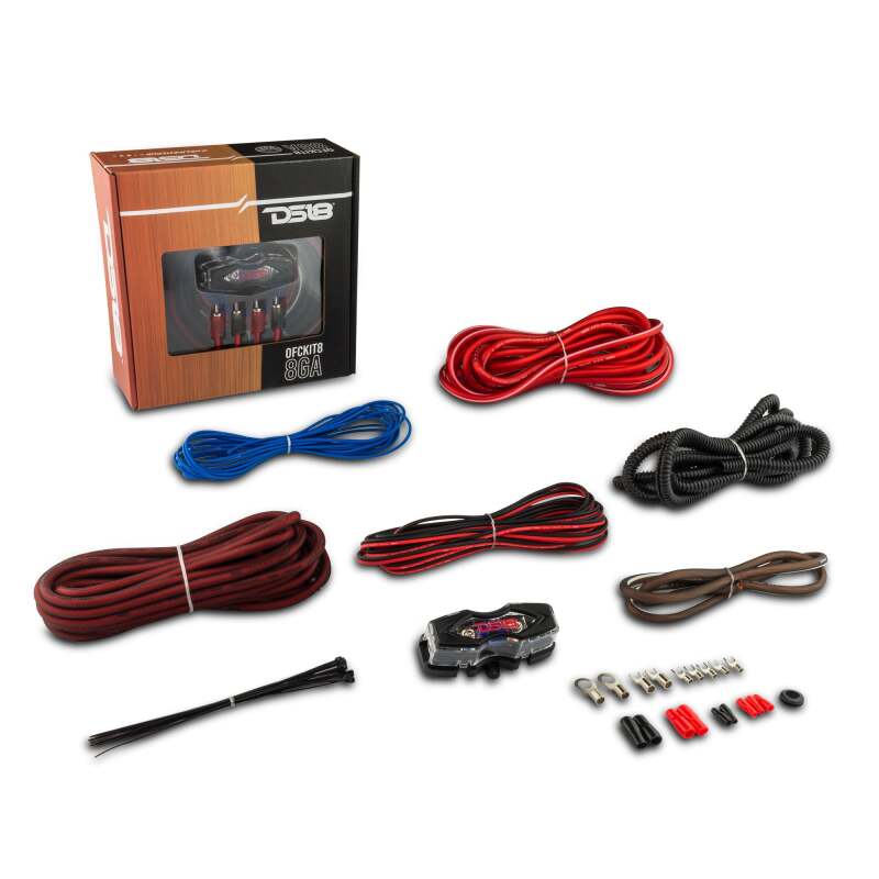 DS18 — DS18 Amplifier Installation 8-GA OFC 100% Copper