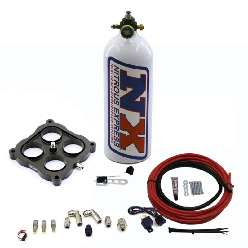 Nitrous Express — Nitrous Express Pumpless Water Injection 4500 Carburetor Plate
Water / Meth System
Wtr/MethInjSystm