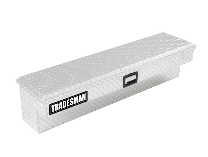 Tradesman — Tradesman Aluminum Side Bin Truck Tool Box (48in.) - Brite