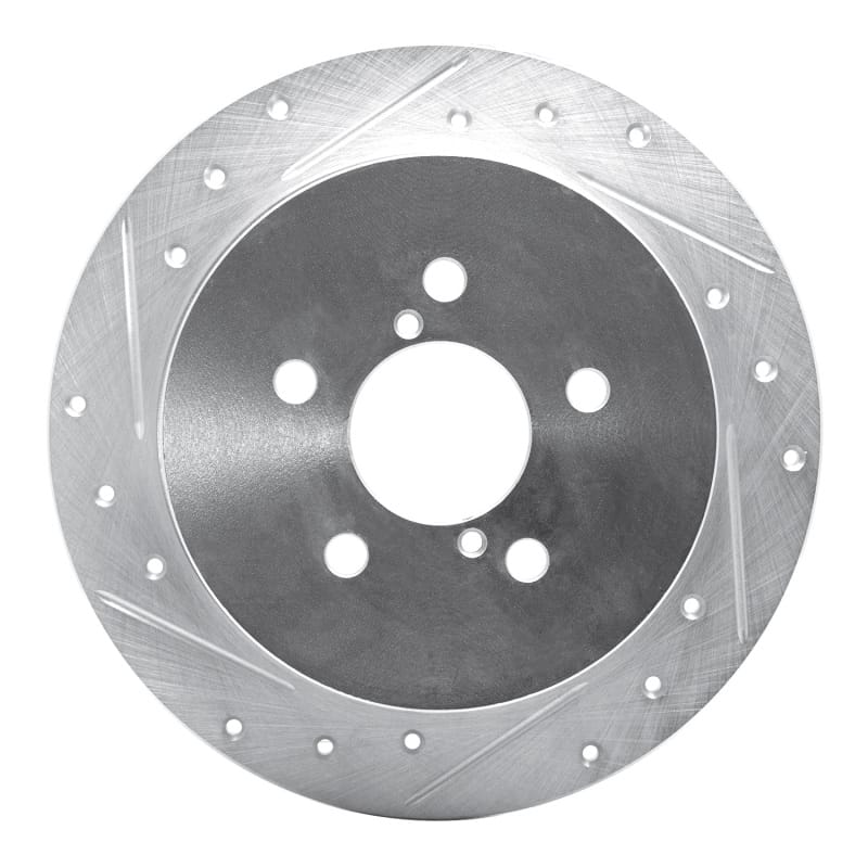 R1 Concepts — R1 05-09 Subaru Outback Rear Left Drilled & Slotted Silver Brake Rotor
R1 Brake Rotor Drill