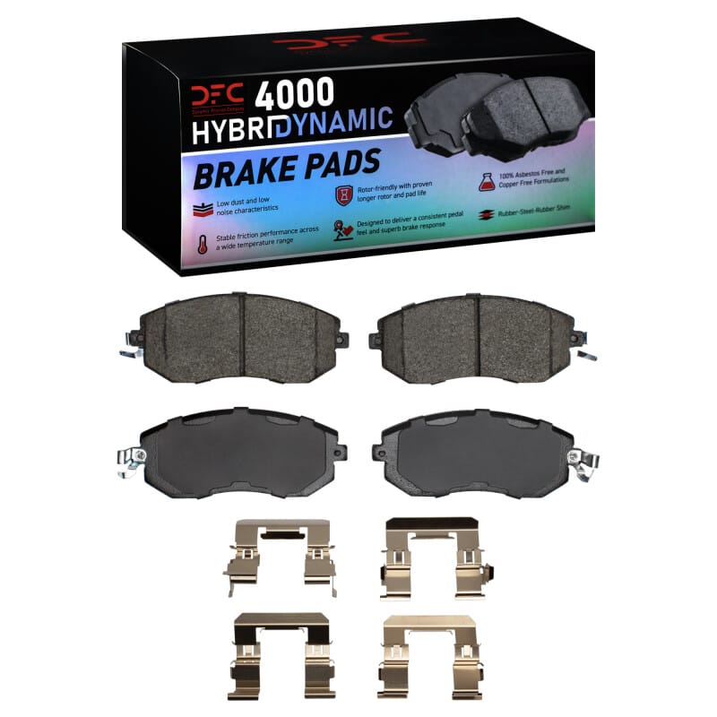 DFC — DFC 13-25 Subaru BRZ Front 4000 HybriDynamic Brake Pads and Hardware Kit
DFC Brake Pad Set