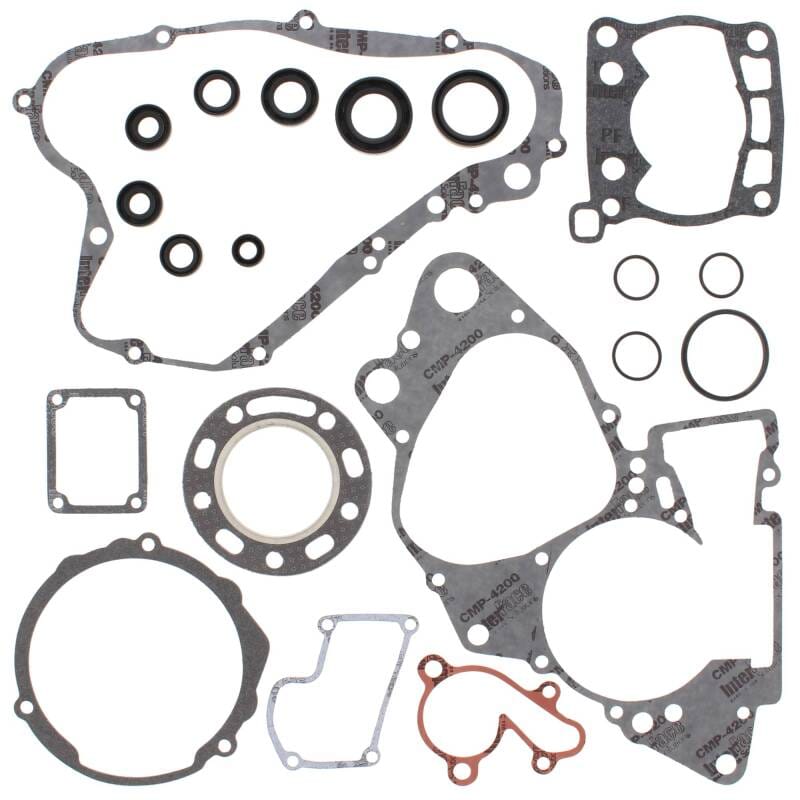 Vertex Pistons — Vertex Gaskets 1989 Suzuki RM125 Complete Gasket Kit w/ Oil Seals